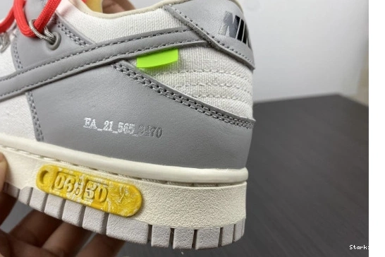 Nike 6 Dunk Low O-W Lot DM1602-110 0329